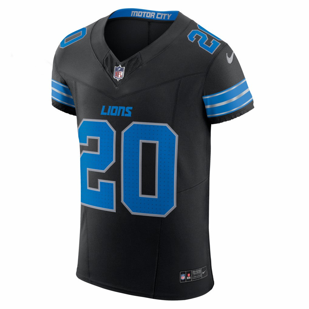 Barry Sanders Detroit Lions Alternate Vapor F.U.S.E. Elite Jersey - Black | Nike for sale