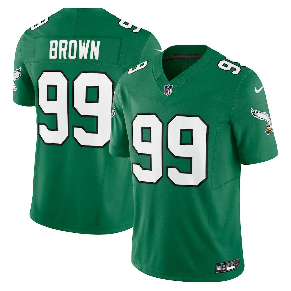 Jerome Brown Philadelphia Eagles Alternate Vapor F.U.S.E. Limited Jersey - Kelly Green | Nike discount