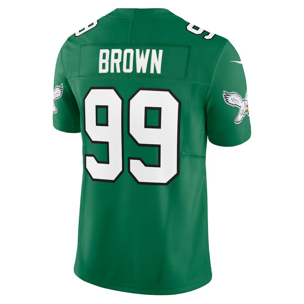 Jerome Brown Philadelphia Eagles Alternate Vapor F.U.S.E. Limited Jersey - Kelly Green | Nike discount