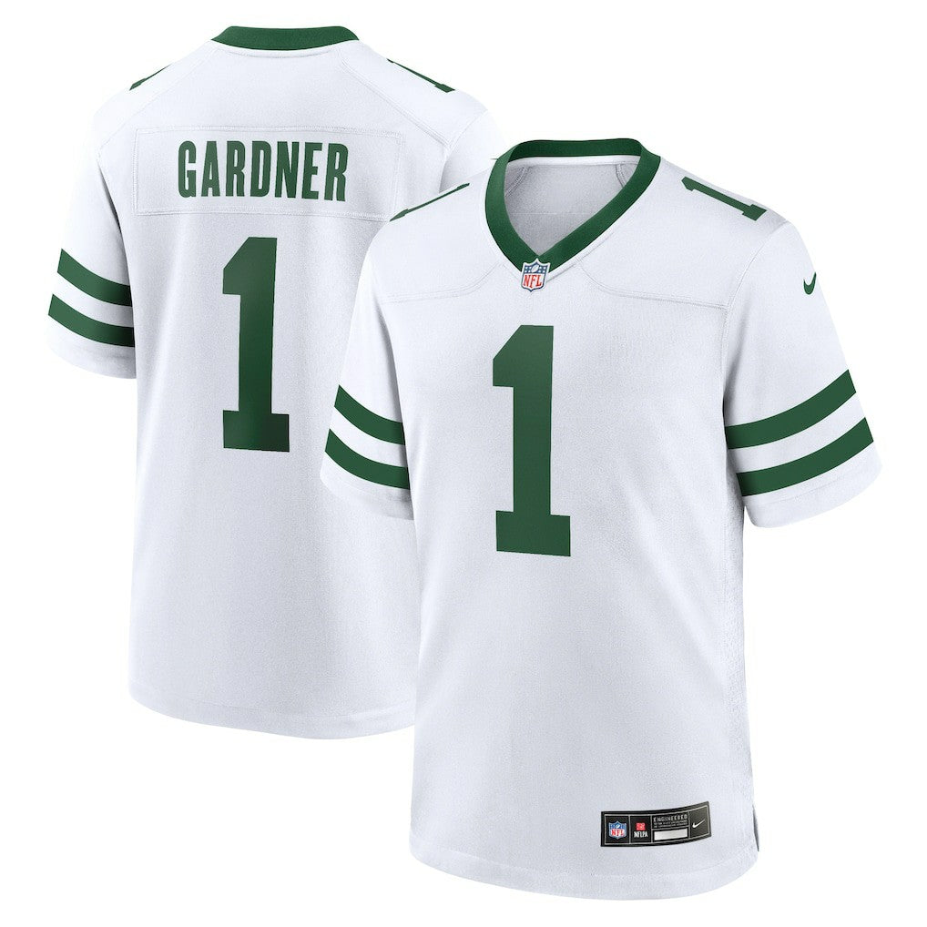 Ahmad Sauce Gardner New York Jets Game Jersey - Legacy White | Nike for sale