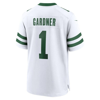 Ahmad Sauce Gardner New York Jets Game Jersey - Legacy White | Nike for sale
