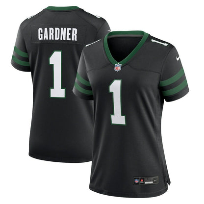 Ahmad Sauce Gardner New York Jets Women's Alternate Game Jersey - Legacy Black | Nike sale