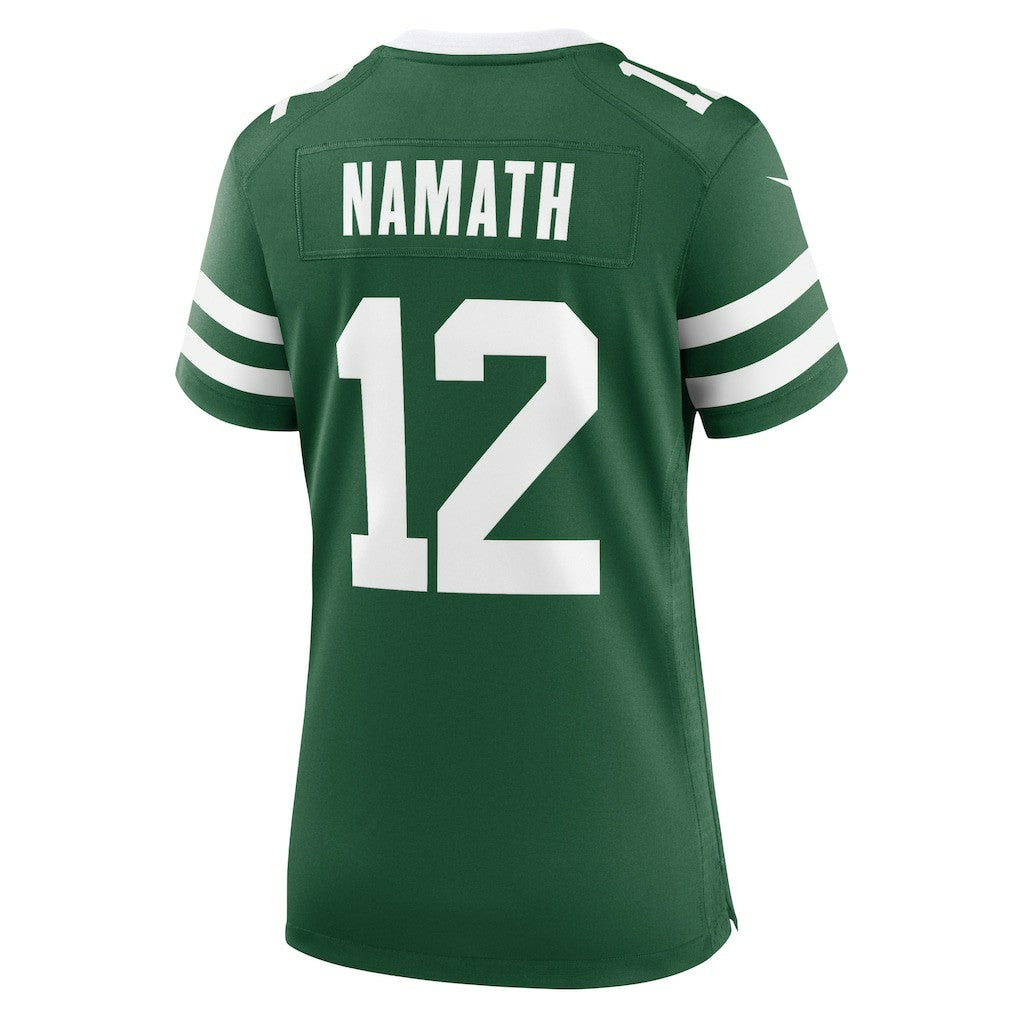 Joe Namath New York Jets Women's Retired Player Game Jersey - Legacy Green | Nike cheap