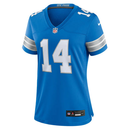 Amon-Ra St. Brown Detroit Lions Women's Team Game Jersey - Blue | Nike for sale