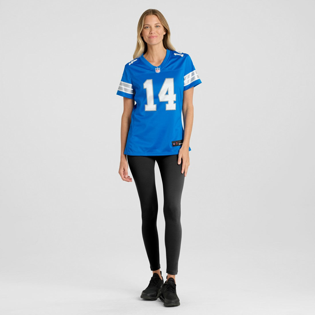 Amon-Ra St. Brown Detroit Lions Women's Team Game Jersey - Blue | Nike for sale