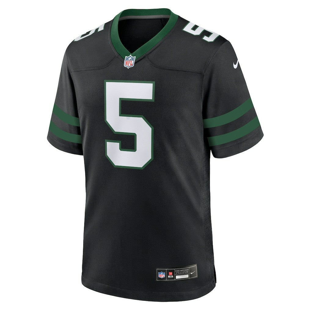 Garrett Wilson New York Jets Alternate Game Jersey - Legacy Black | Nike sale
