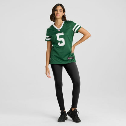 Garrett Wilson New York Jets Women's Game Jersey - Legacy Green | Nike outlet