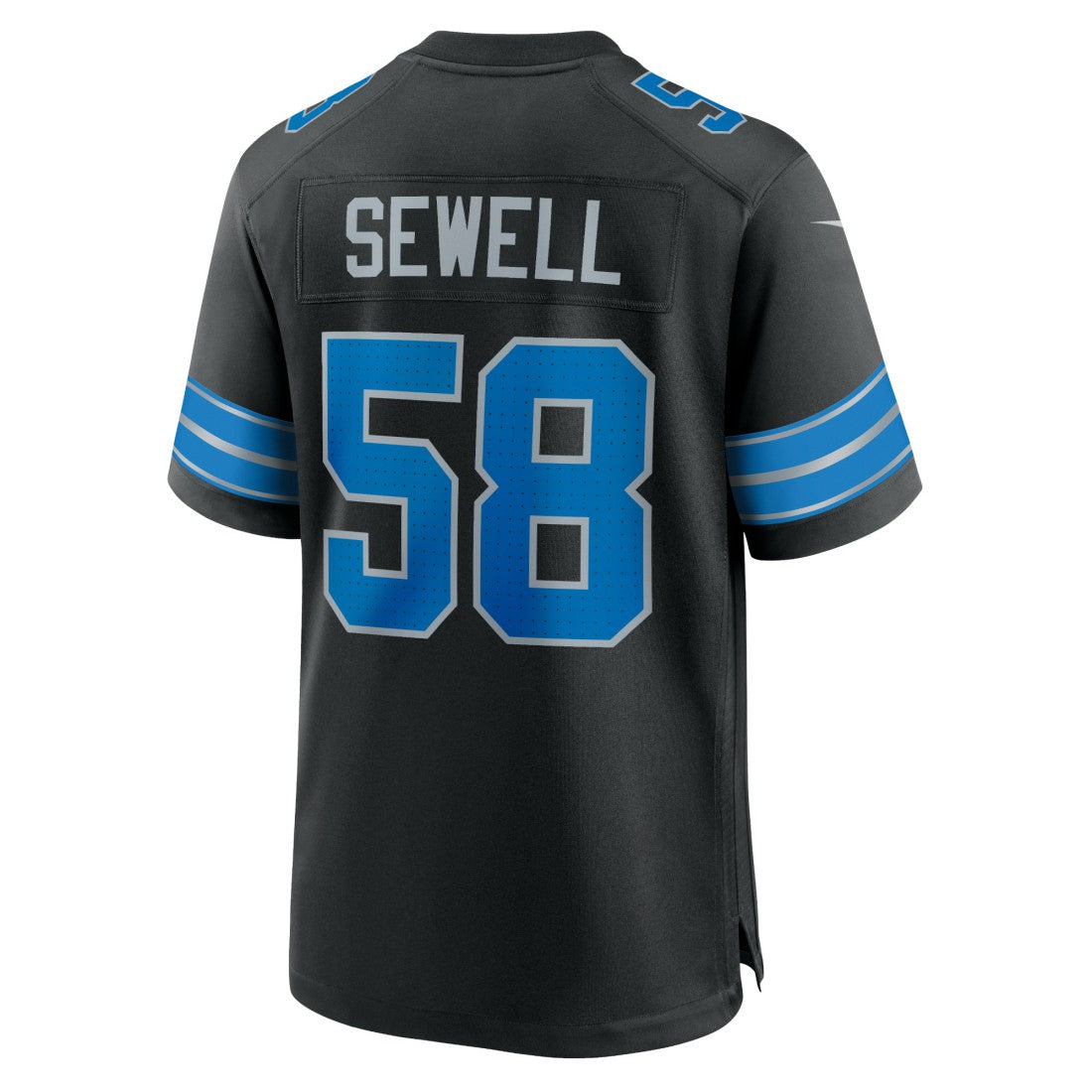 Penei Sewell Detroit Lions 2nd Alternate Game Jersey - Black | Nike online