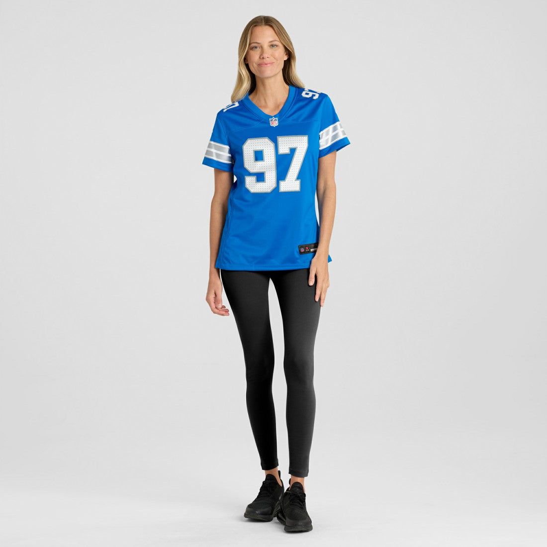 Aidan Hutchinson Detroit Lions Women's Game Jersey - Blue | Nike on sale