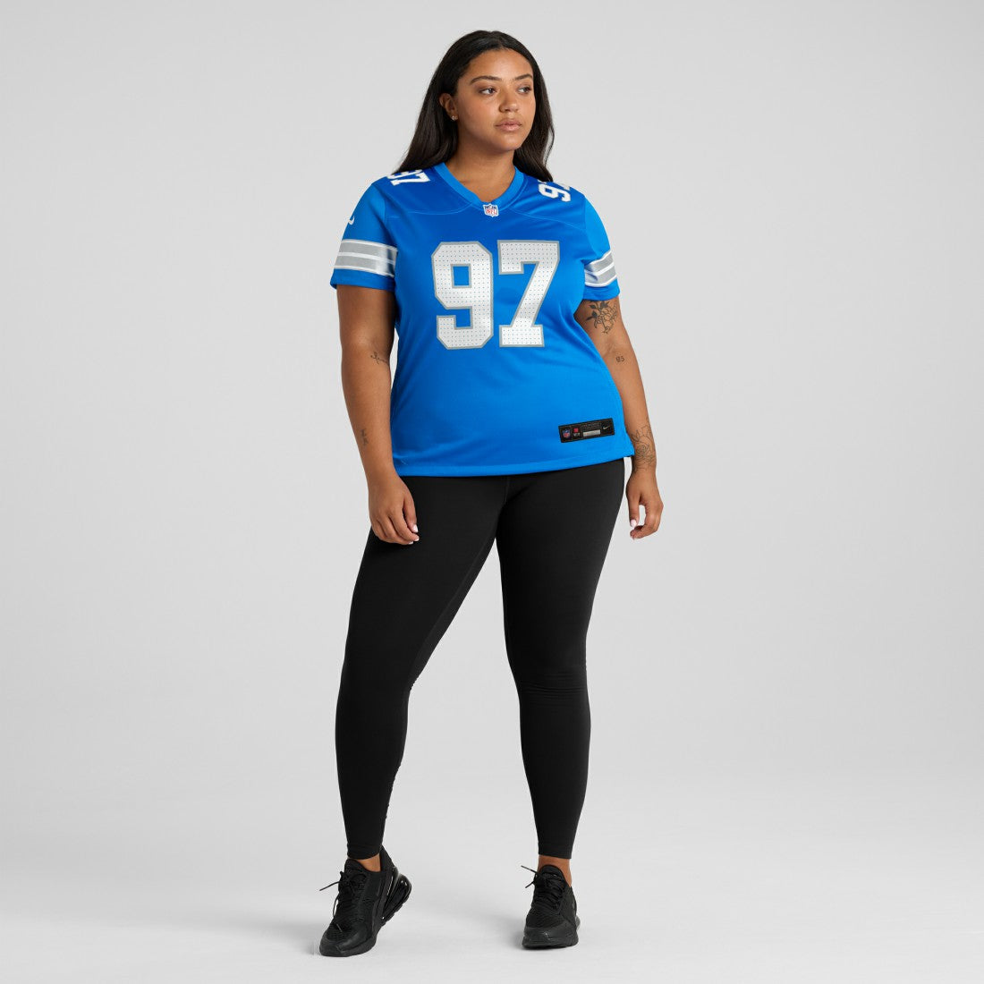 Aidan Hutchinson Detroit Lions Women's Game Jersey - Blue | Nike on sale