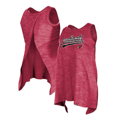 Arizona Cardinals New Era Women's Space Dye Active Tank Top - Cardinal outlet
