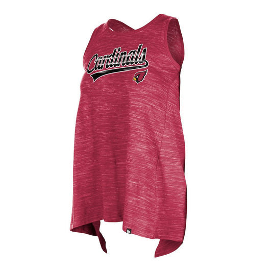 Arizona Cardinals New Era Women's Space Dye Active Tank Top - Cardinal outlet