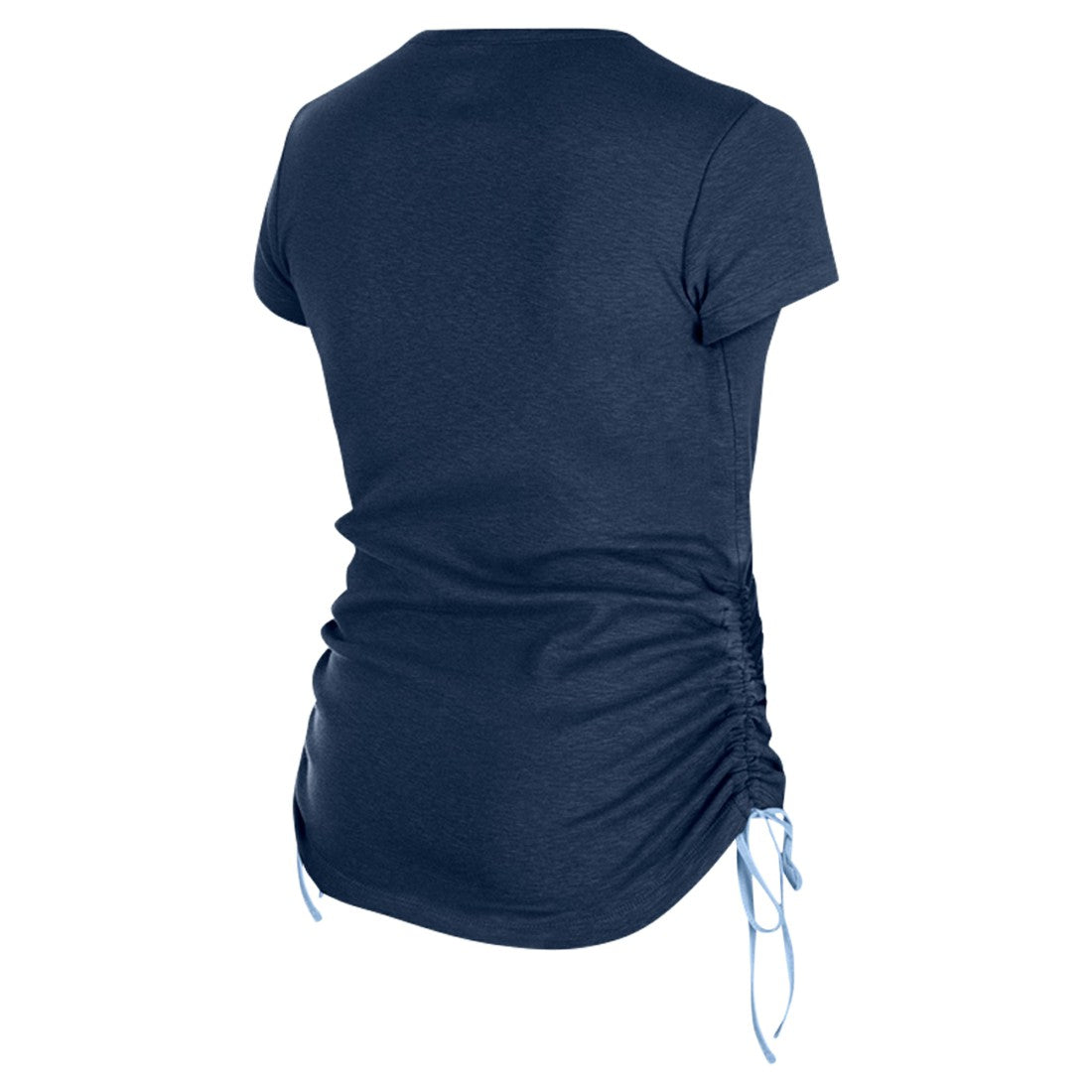 Tennessee Titans New Era Women's Ruched Side T-Shirt - Navy sale
