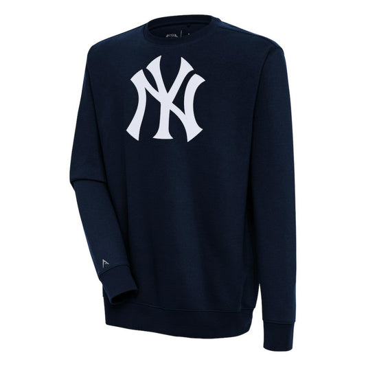 New York Yankees Antigua Victory Pullover Sweatshirt - Navy