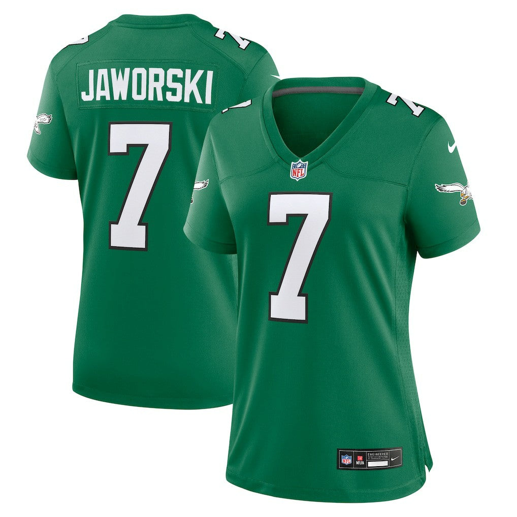Ron Jaworski Philadelphia Eagles Women's Alternate Game Jersey - Kelly Green | Nike cheap