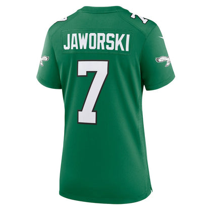 Ron Jaworski Philadelphia Eagles Women's Alternate Game Jersey - Kelly Green | Nike cheap