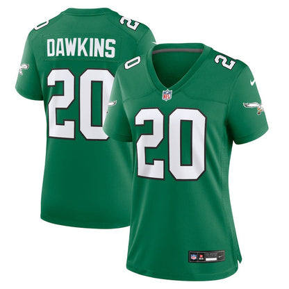 Brian Dawkins Philadelphia Eagles Women's Alternate Game Jersey - Kelly Green | Nike online