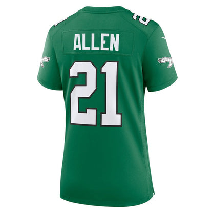 Eric Allen Philadelphia Eagles Women's Alternate Game Jersey - Kelly Green | Nike for sale