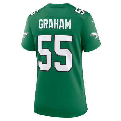 Brandon Graham Philadelphia Eagles Women's Alternate Game Jersey - Kelly Green | Nike for sale