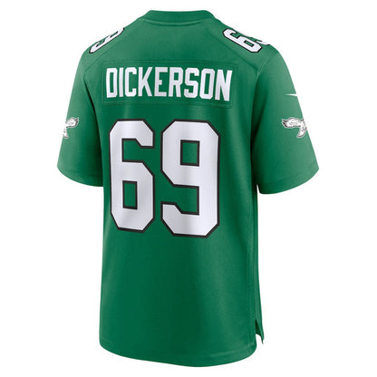 Landon Dickerson Philadelphia Eagles Alternate Game Jersey - Kelly Green | Nike online