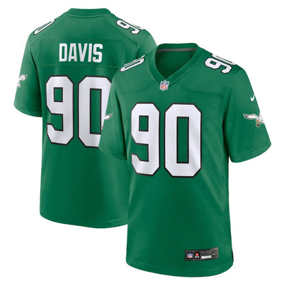 Jordan Davis Philadelphia Eagles Alternate Game Jersey - Kelly Green | Nike on sale