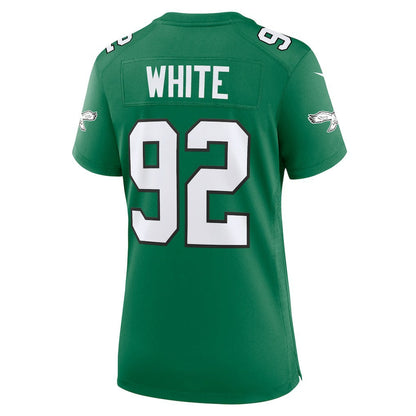 Reggie White Philadelphia Eagles Women's Alternate Game Jersey - Kelly Green | Nike for sale