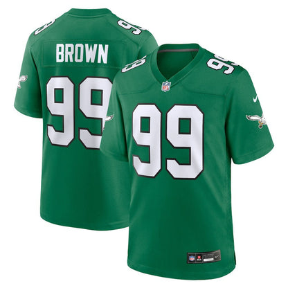 Jerome Brown Philadelphia Eagles Retired Player Alternate Game Jersey - Kelly Green | Nike on sale