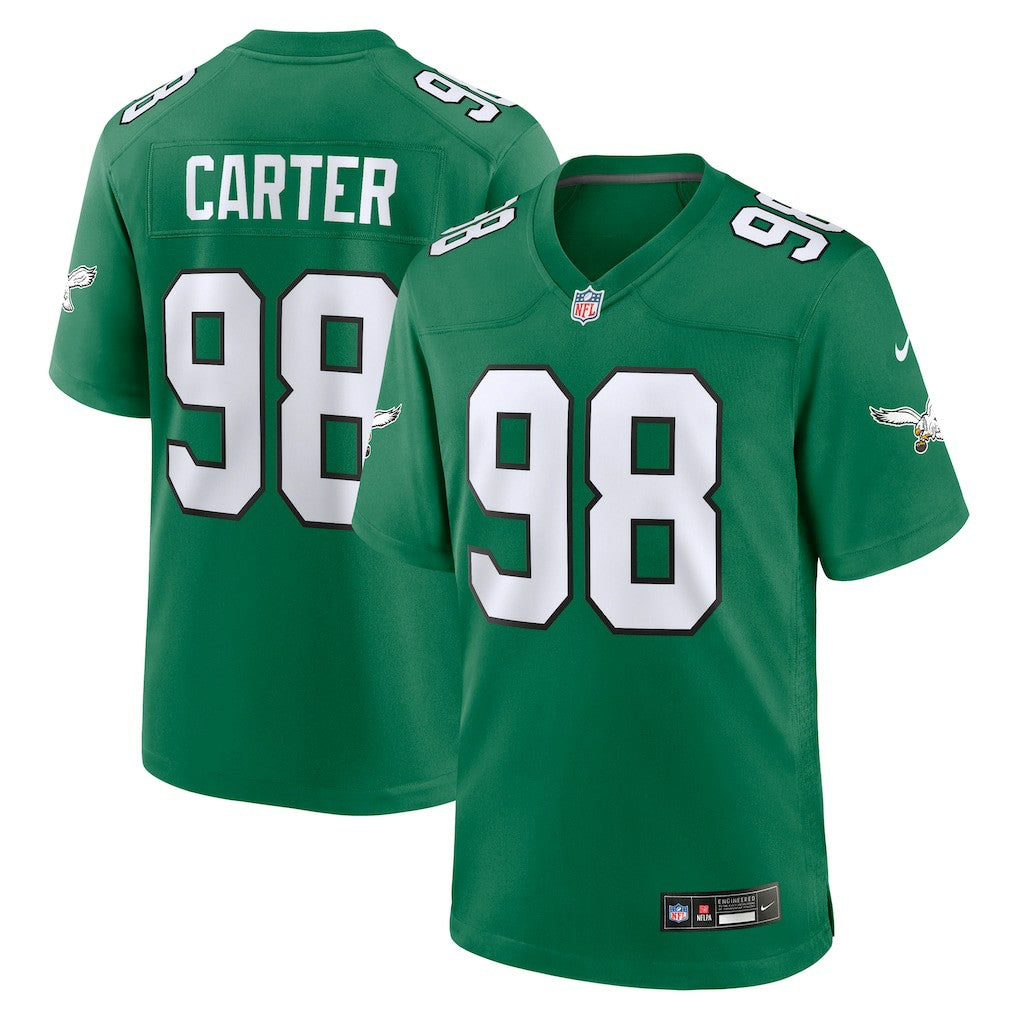 Jalen Carter Philadelphia Eagles Alternate Game Jersey - Kelly Green | Nike cheap
