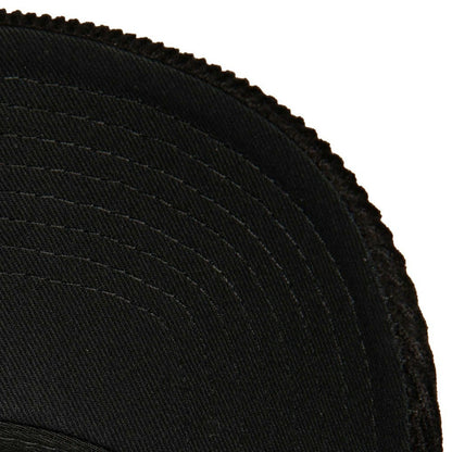 Brooklyn Nets Times Up Classic Script Cord Trucker Hat - Black | Mitchell & Ness on sale