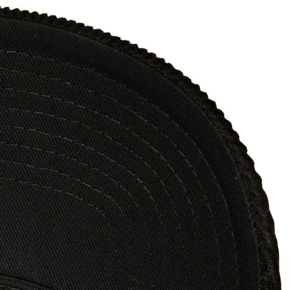 Chicago Bulls Times Up Classic Script Cord Trucker Hat - Black | Mitchell & Ness on sale