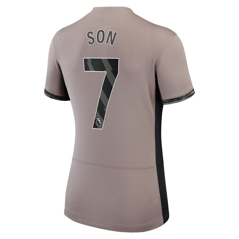 Son Heung-Min Tottenham Hotspur Women's 2023/24 Third Stadium Replica Player Jersey – Tan | Nike shop