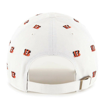 Cincinnati Bengals '47 Confetti Clean Up Adjustable Hat - White for sale