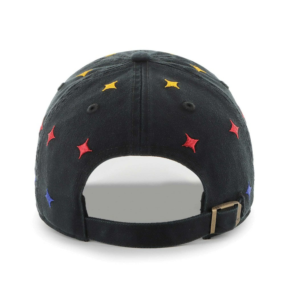 Pittsburgh Steelers '47 Confetti Clean Up Adjustable Hat - Black for sale