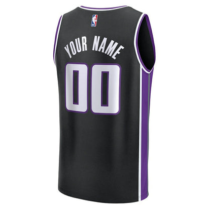 Sacramento Kings Fast Break Custom Jersey - Icon Edition - Black | Fanatics cheap