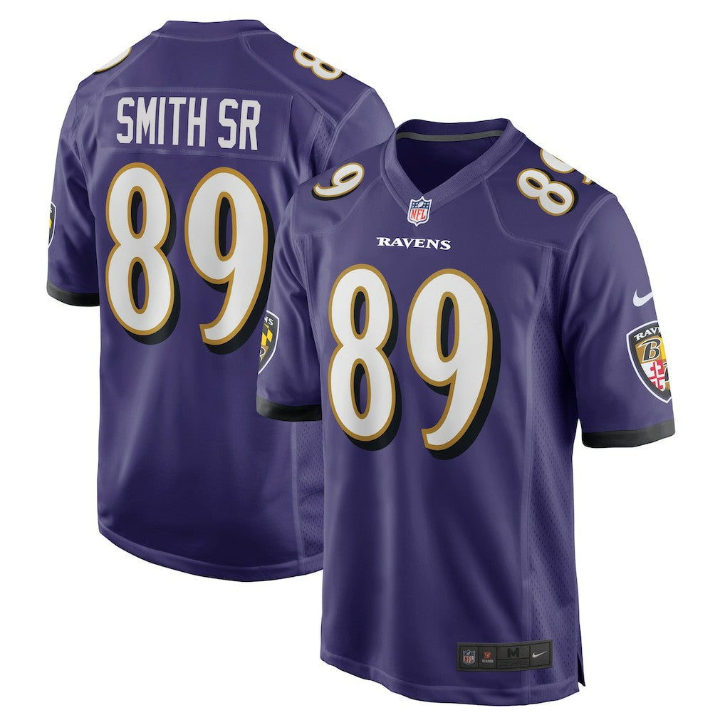 Steve Smith Sr. Baltimore Ravens Retired Player Game Jersey - Purple | Nike on sale
