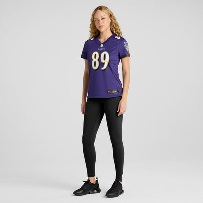 Steve Smith Sr. Baltimore Ravens Women's Retired Player Game Jersey - Purple | Nike cheap