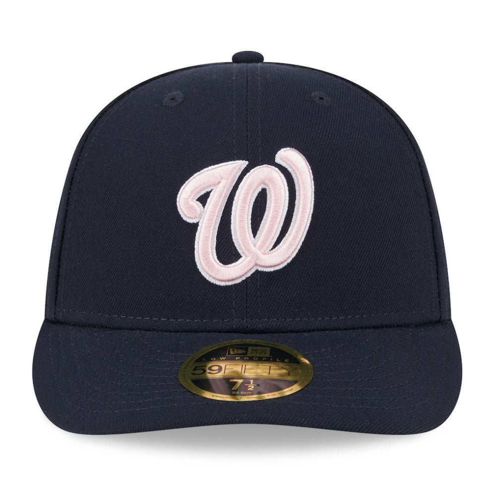 Washington Nationals  Navy 2024 Mother's Day Low Profile 59FIFTY Fitted Hat | New Era