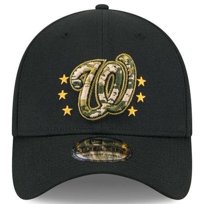 Washington Nationals 2024 Armed Forces Day 39THIRTY Flex Hat - Black | New Era