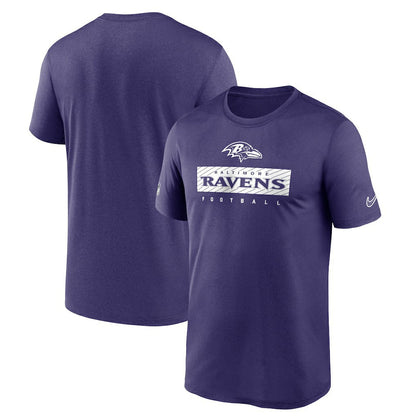 Baltimore Ravens Sideline Legend Performance T-Shirt - Purple | Nike on sale