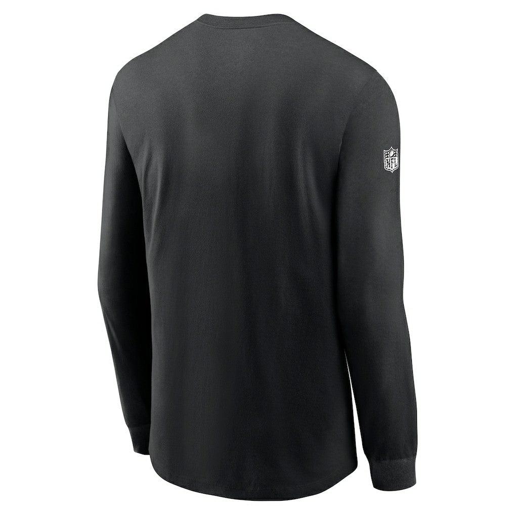 Baltimore Ravens Sideline Dri-FIT Long Sleeve T-Shirt - Black | Nike sale