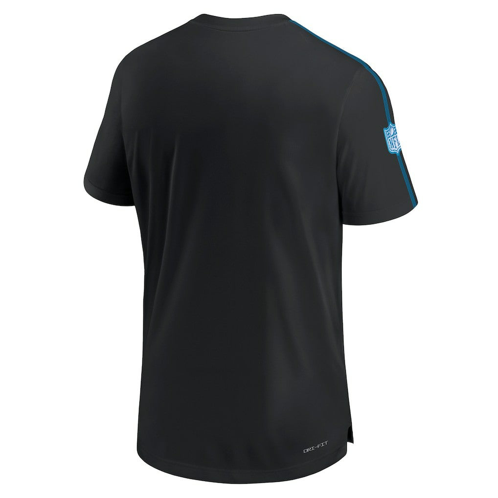 Carolina Panthers 2024 Sideline Coach UV Performance T-Shirt - Black | Nike discount