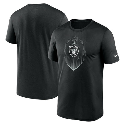Las Vegas Raiders Primetime Legend Icon Performance T-Shirt - Black | Nike for sale