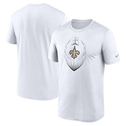 New Orleans Saints Primetime Legend Icon Performance T-Shirt - White | Nike cheap