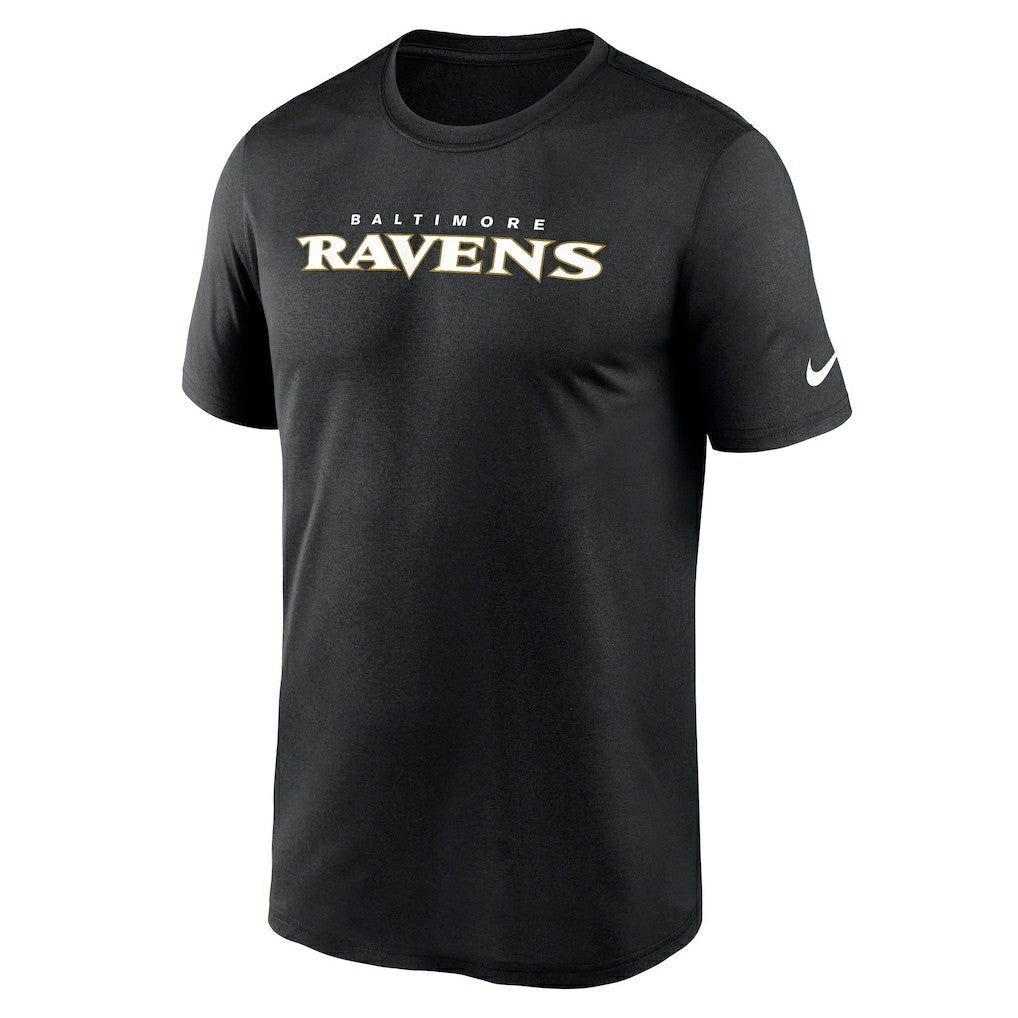 Baltimore Ravens Primetime Legend Wordmark Performance T-Shirt - Black | Nike sale