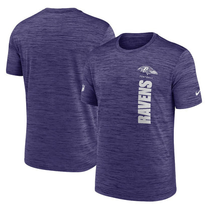 Baltimore Ravens Sideline Velocity Dri-FIT T-Shirt - Purple | Nike for sale