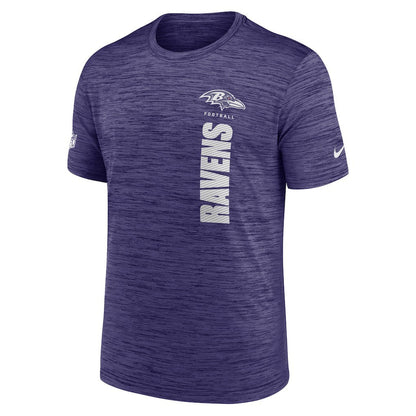 Baltimore Ravens Sideline Velocity Dri-FIT T-Shirt - Purple | Nike for sale