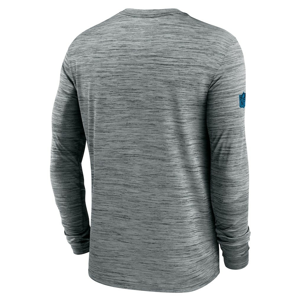 Carolina Panthers Sideline Velocity Dri-FIT Long Sleeve T-Shirt - Gray | Nike cheap