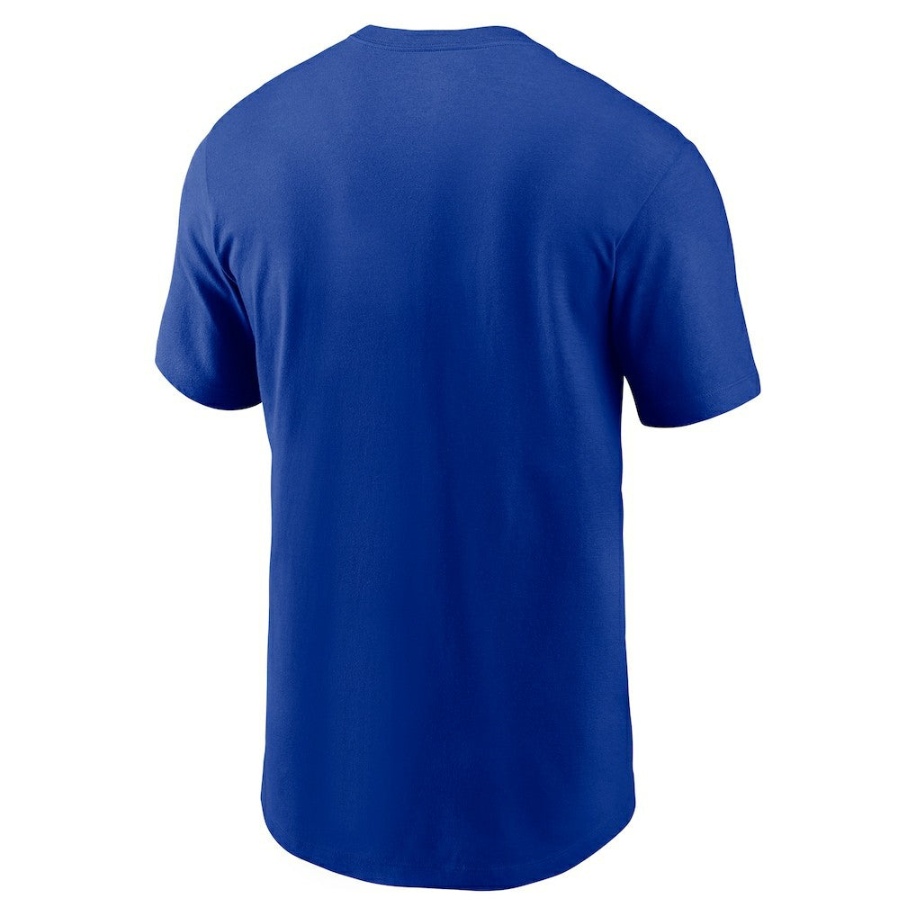 Buffalo Bills Primetime Wordmark Essential T-Shirt - Royal | Nike online
