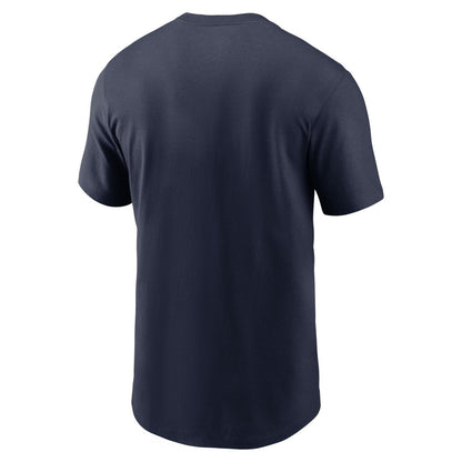 Denver Broncos Primetime Wordmark Essential T-Shirt - Navy | Nike online