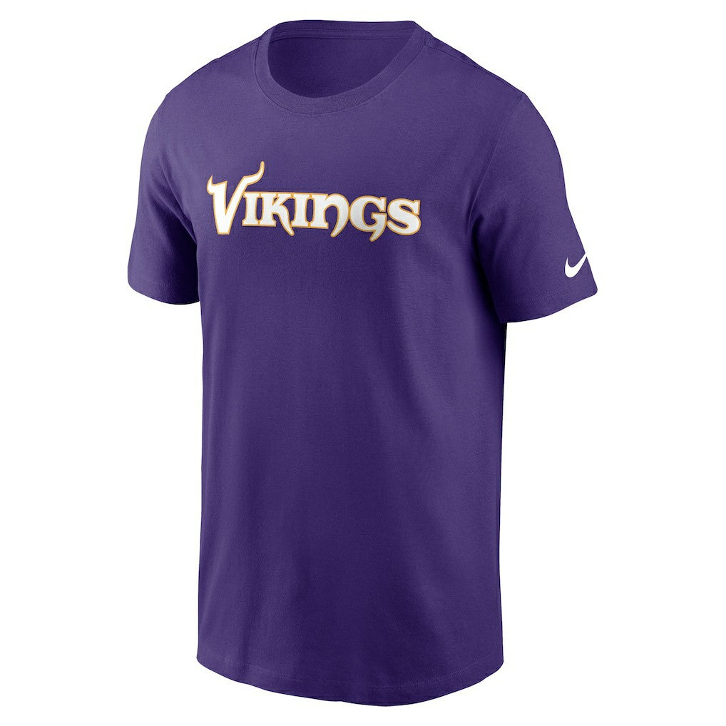 Minnesota Vikings Primetime Wordmark Essential T-Shirt - Purple | Nike cheap